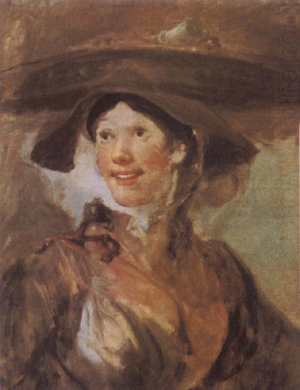 HOGARTH, William The Shrimp Girl china oil painting image